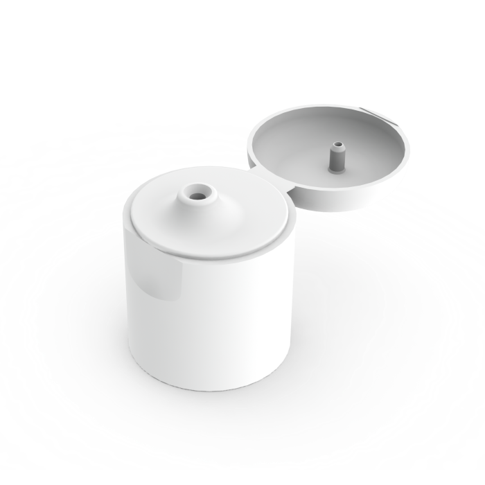 28/415 Tall Radiused Flip-top Cap - MH-8574